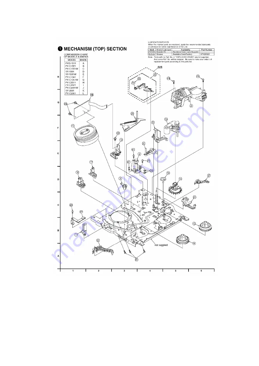 Panasonic Omnivision PV-C1321 Service Manual Download Page 88