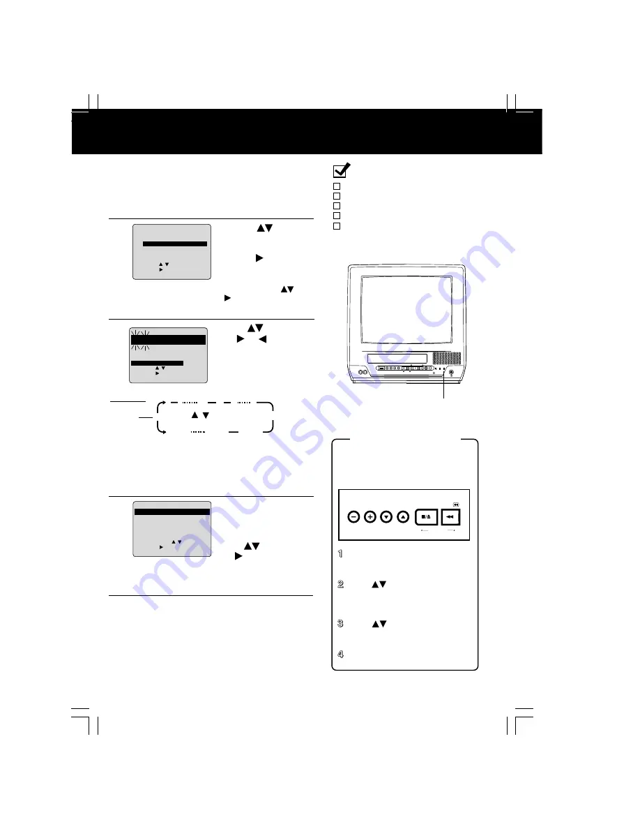 Panasonic Omnivision PV-C1322-K Operating Instructions Manual Download Page 20