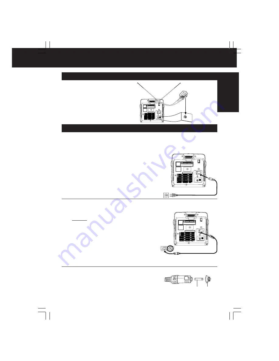 Panasonic Omnivision PV-C911 Operating Instructions Manual Download Page 5