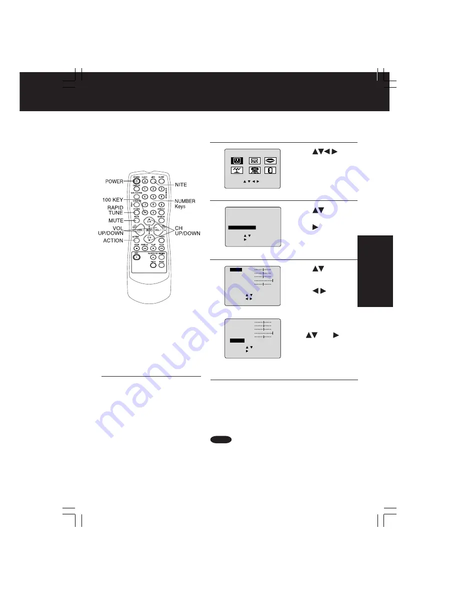 Panasonic Omnivision PV-C921-K Operating Instructions Manual Download Page 17