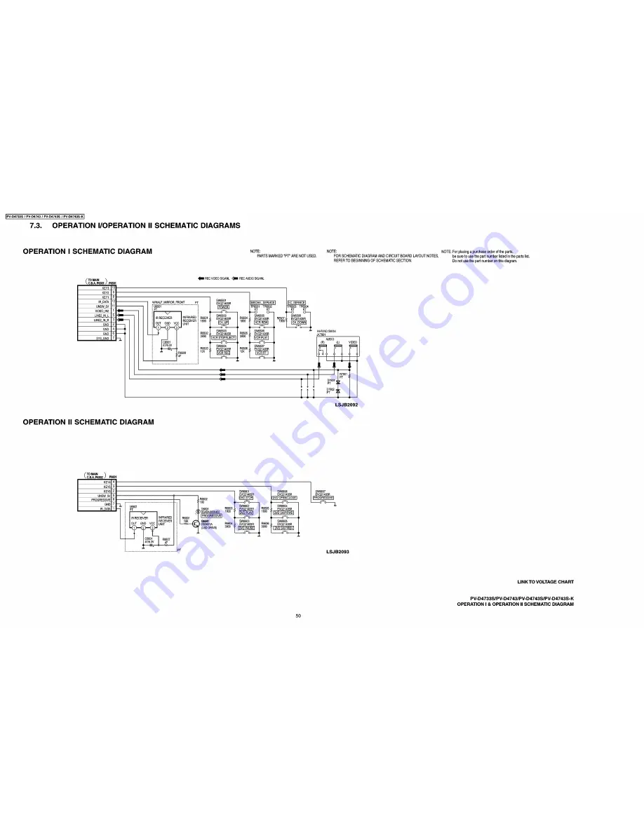 Panasonic Omnivision PV-D4733S Скачать руководство пользователя страница 50