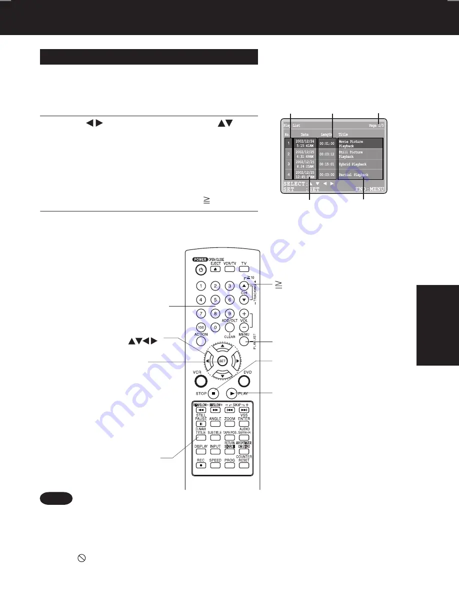 Panasonic OmniVision PV-D4745 Operating Instructions Manual Download Page 43