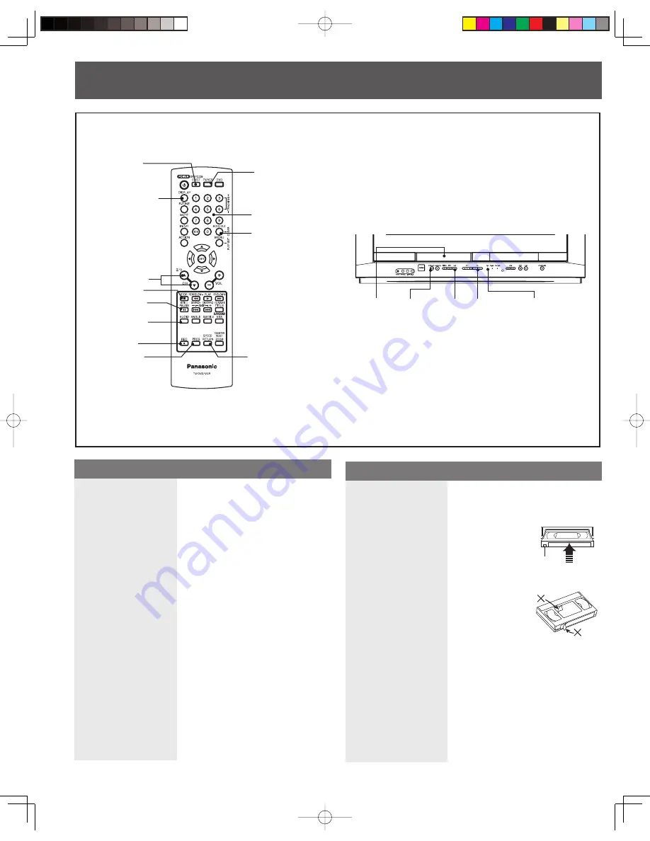 Panasonic OmniVision PV-DF2035-K Operating Instructions Manual Download Page 24