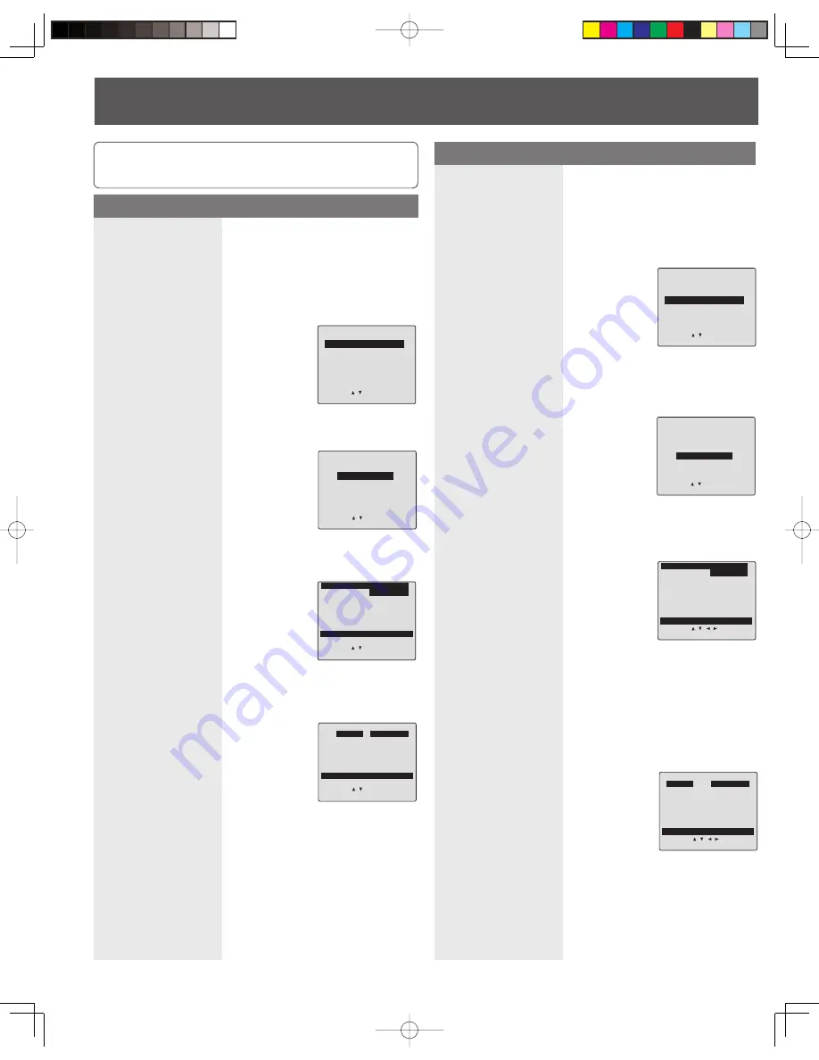 Panasonic OmniVision PV-DF2035-K Operating Instructions Manual Download Page 32