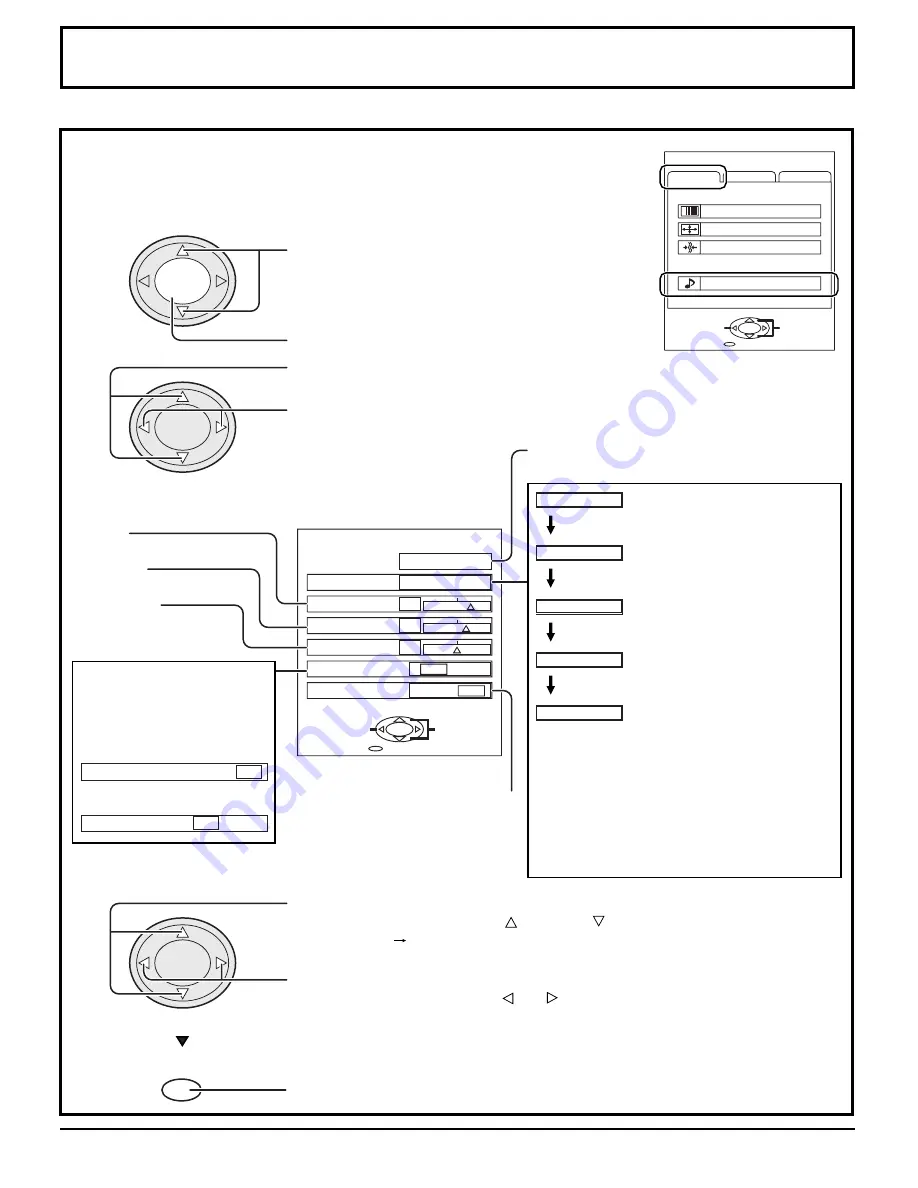 Panasonic OmniVision PV-DF2036M Operating Instructions Manual Download Page 40