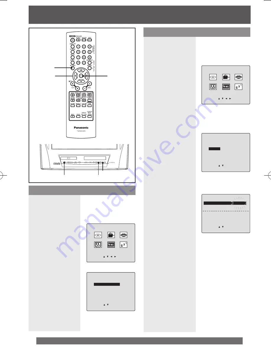 Panasonic OmniVision PV-DM2794 Скачать руководство пользователя страница 20