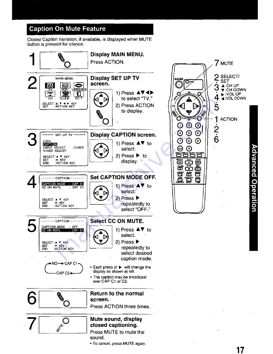 Panasonic OmniVision PV-M1339 User Manual Download Page 17