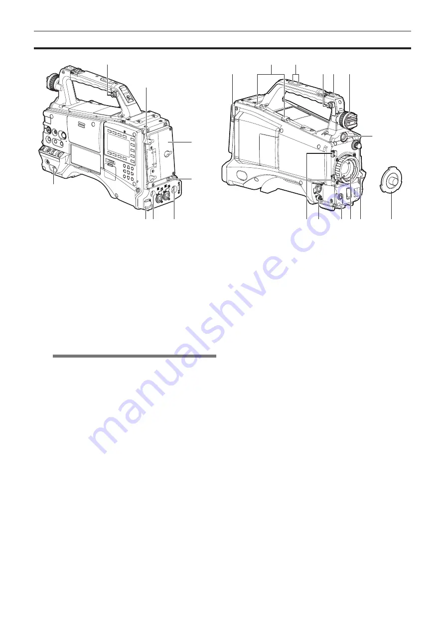 Panasonic P2HD AG-HPX610EJ Operating Instructions Manual Download Page 20