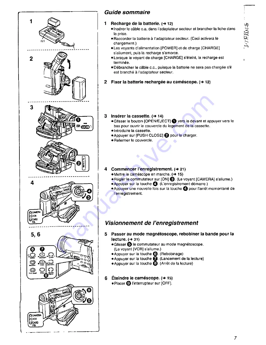 Panasonic Palmcorder MultiCam PV-DC352-K User Manual Download Page 91