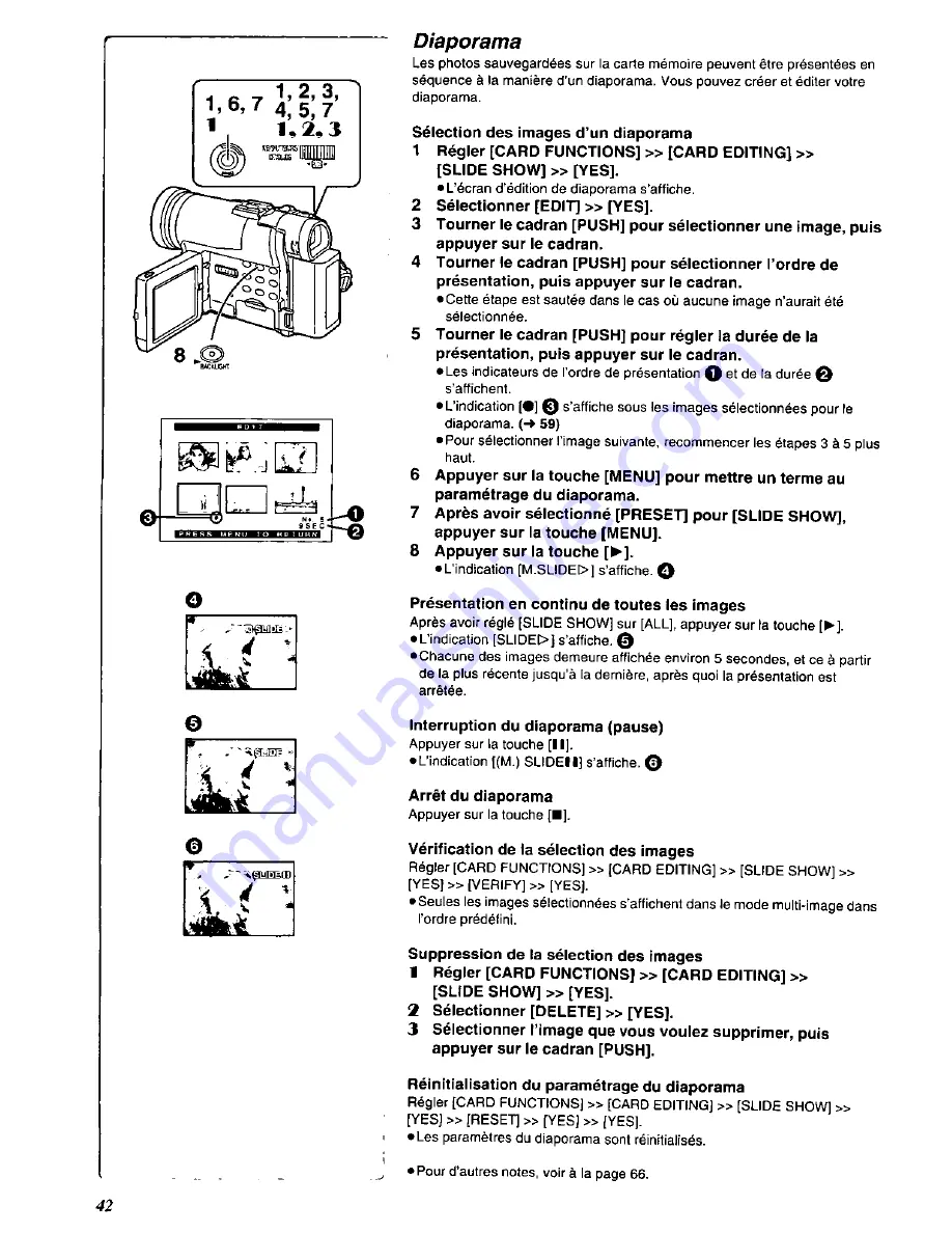 Panasonic Palmcorder MultiCam PV-DC352-K Скачать руководство пользователя страница 126