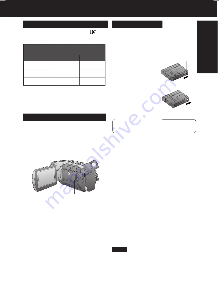 Panasonic Palmcorder Multicam PV-DV73 Operating Instructions Manual Download Page 7