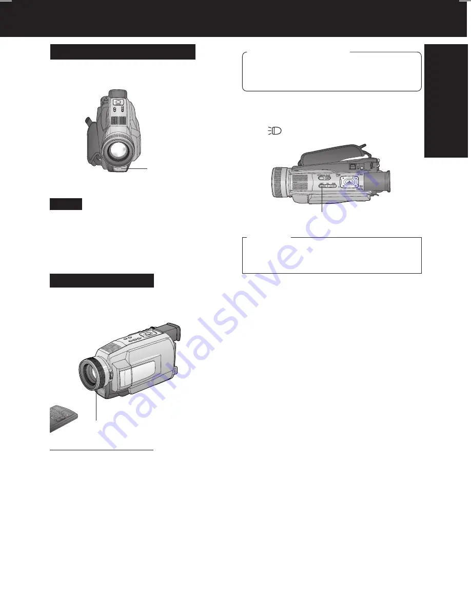 Panasonic Palmcorder Multicam PV-DV73 Operating Instructions Manual Download Page 9