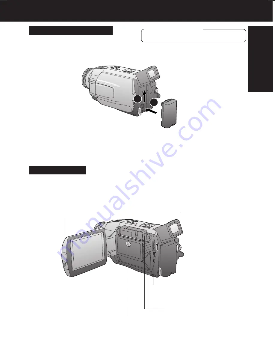 Panasonic Palmcorder Multicam PV-DV73 Operating Instructions Manual Download Page 11