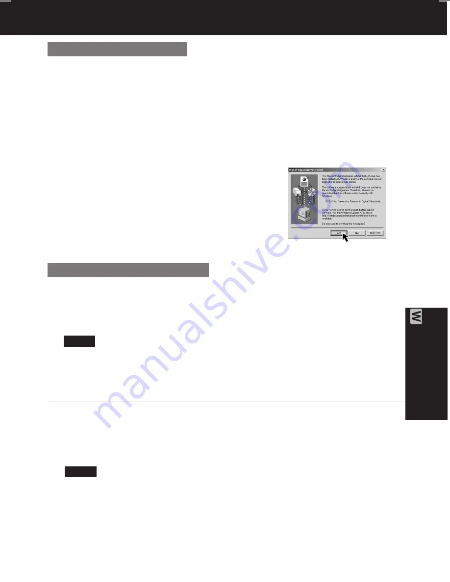 Panasonic Palmcorder Multicam PV-DV73 Operating Instructions Manual Download Page 81