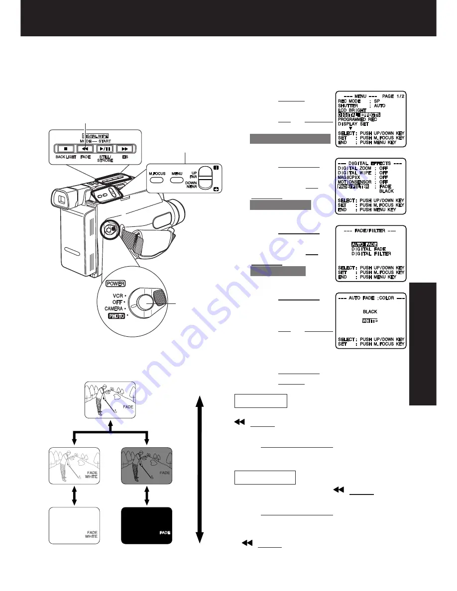 Panasonic Palmcorder MultiCam PV-L453 Operating Instructions Manual Download Page 27