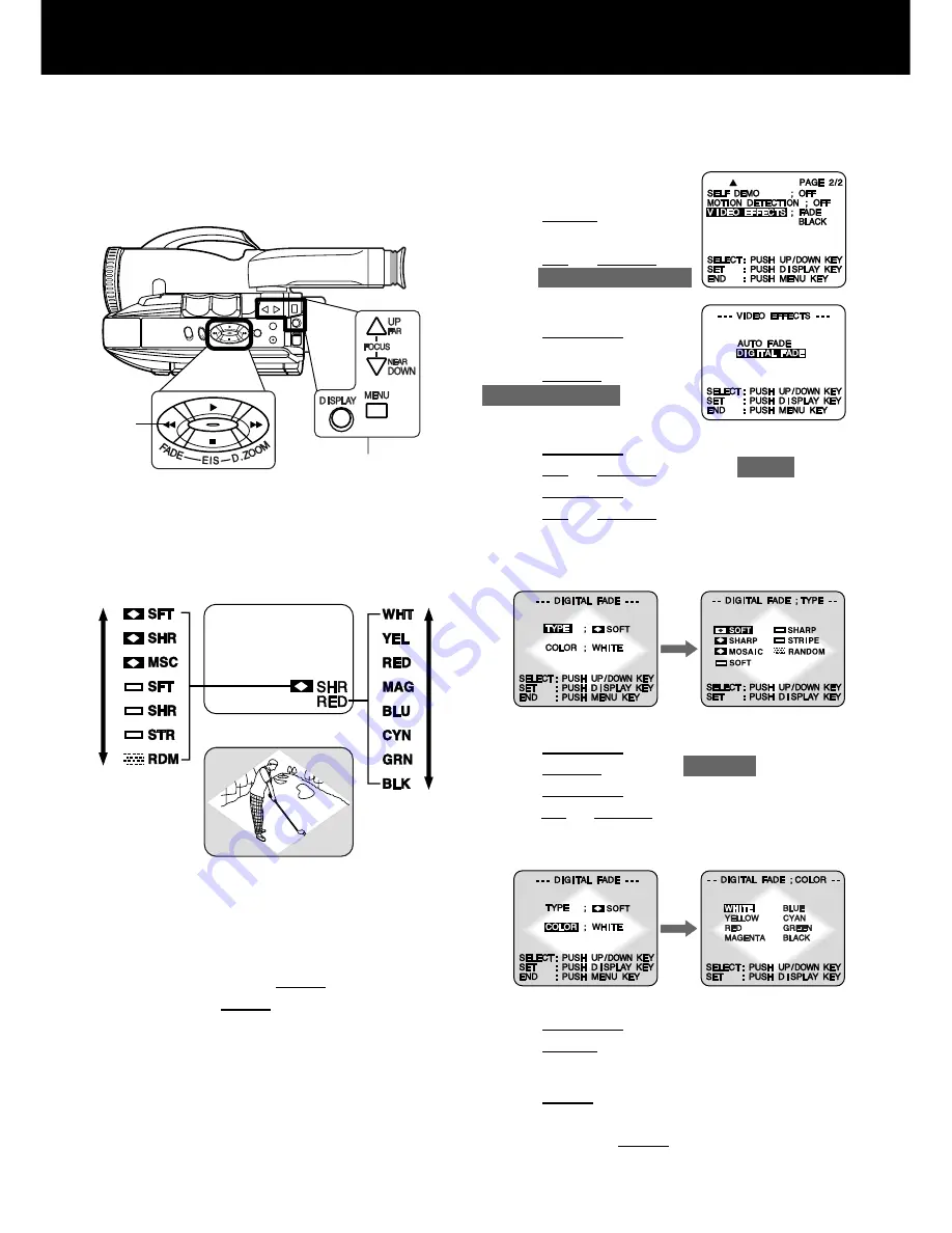 Panasonic Palmcorder PV-L352-K Operating Instructions Manual Download Page 28