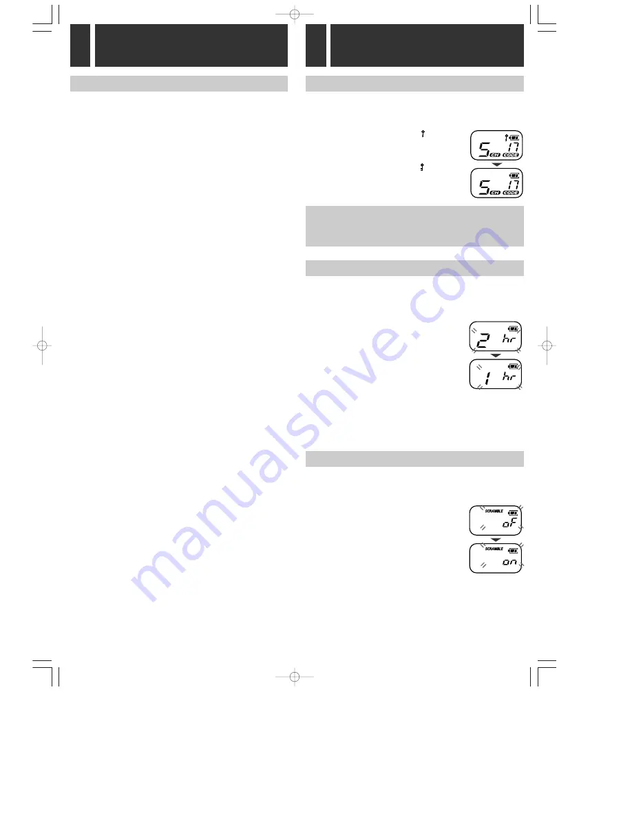 Panasonic PalmLink KX-TR320CF Operating Instructions Manual Download Page 5