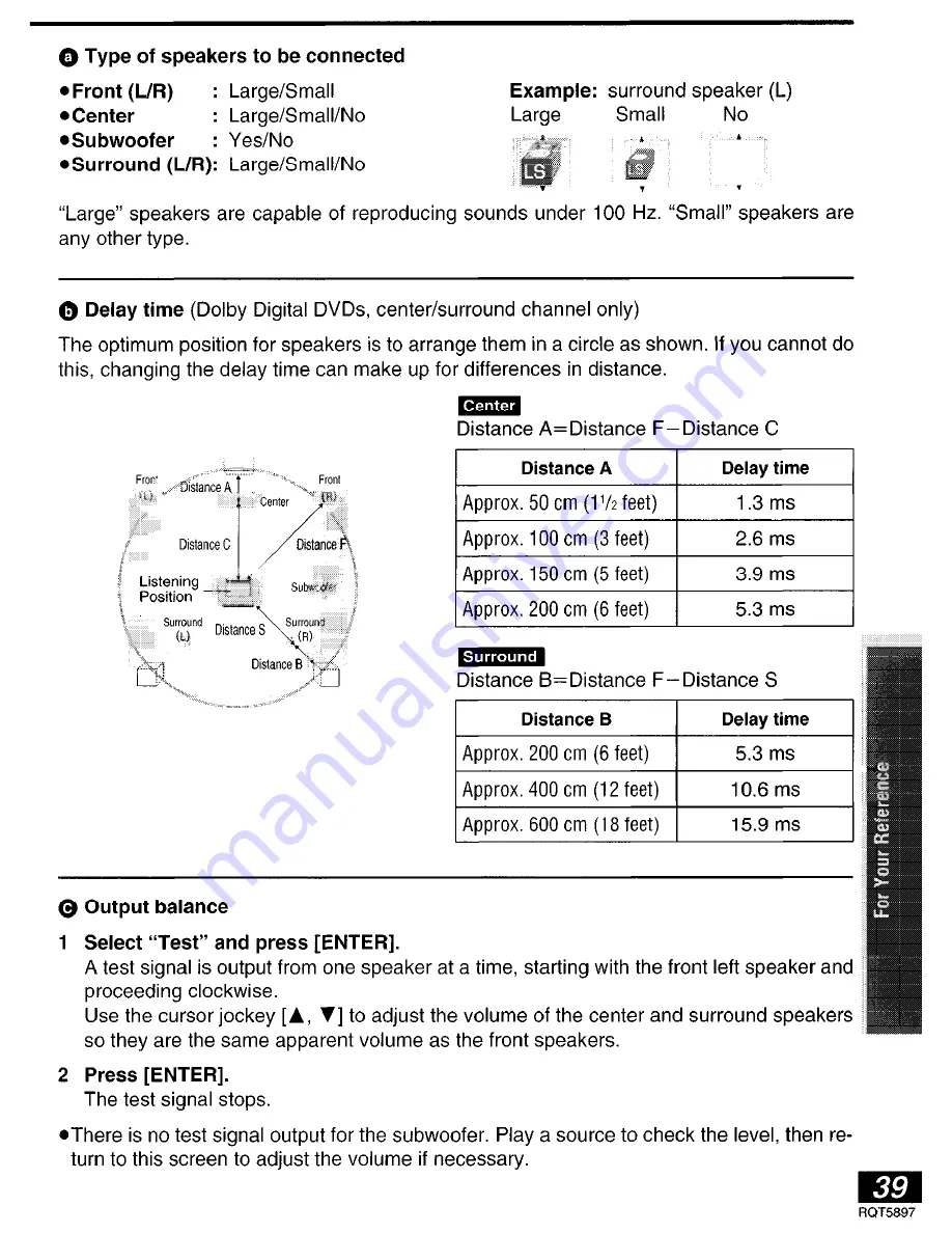 Panasonic PalmTheater DVD-LV70 Operating Instructions Manual Download Page 39