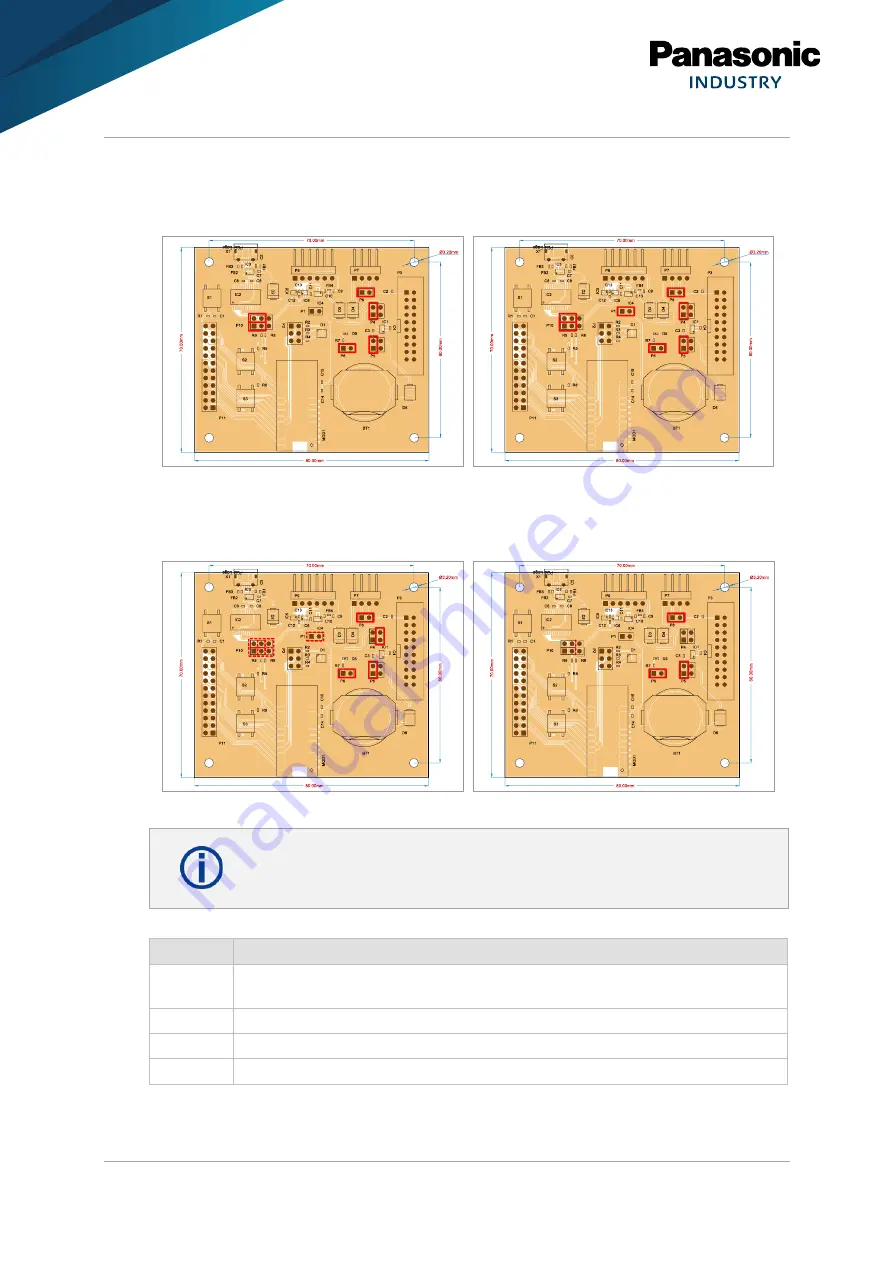 Panasonic PAN301 Series Integration Manual Download Page 17