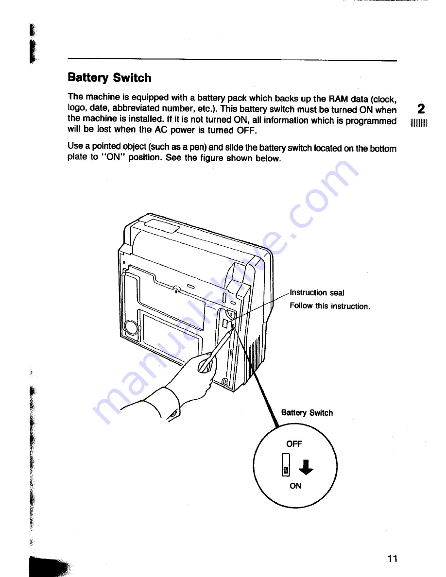 Panasonic Panafax UF-260 User Manual Download Page 13