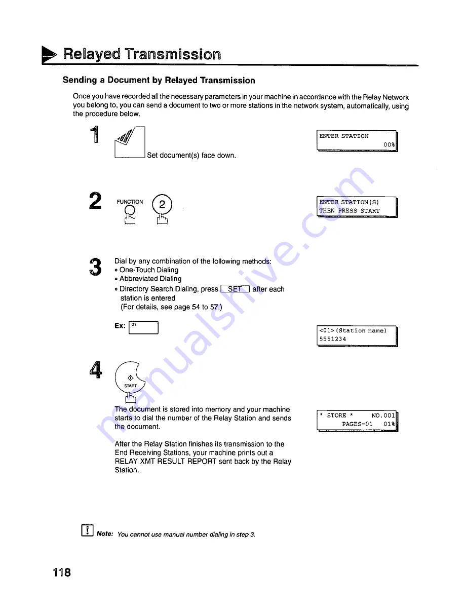 Panasonic PanaFax UF-342 User Manual Download Page 120