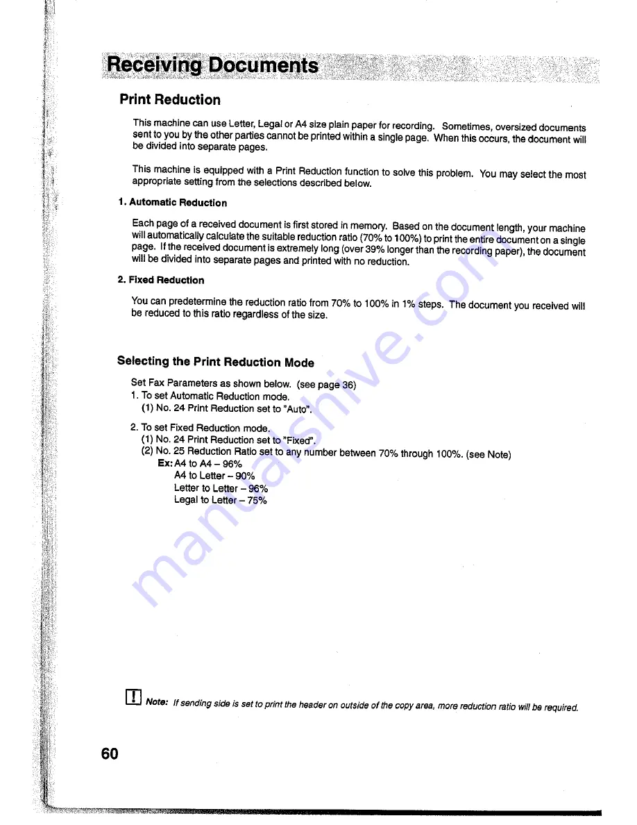 Panasonic Panafax UF-755 User Manual Download Page 62