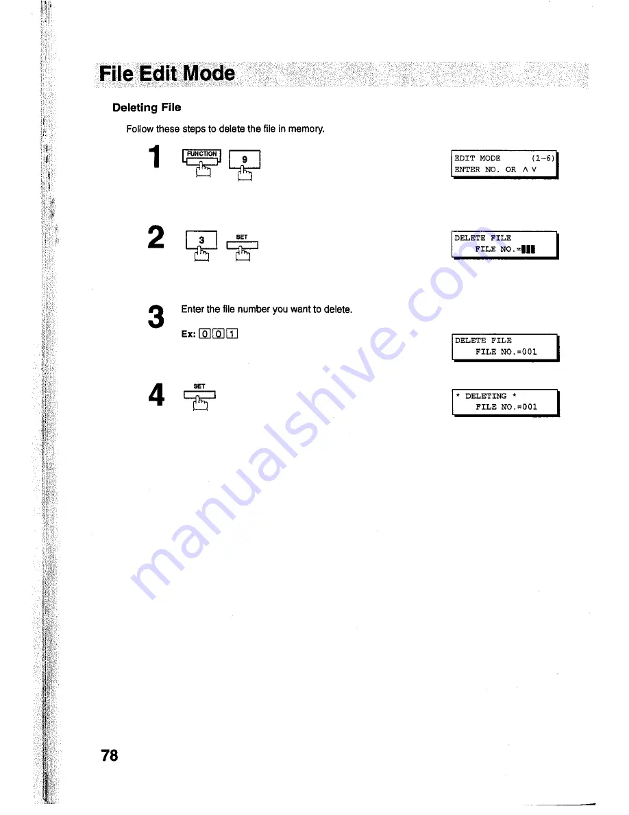 Panasonic Panafax UF-755 User Manual Download Page 80