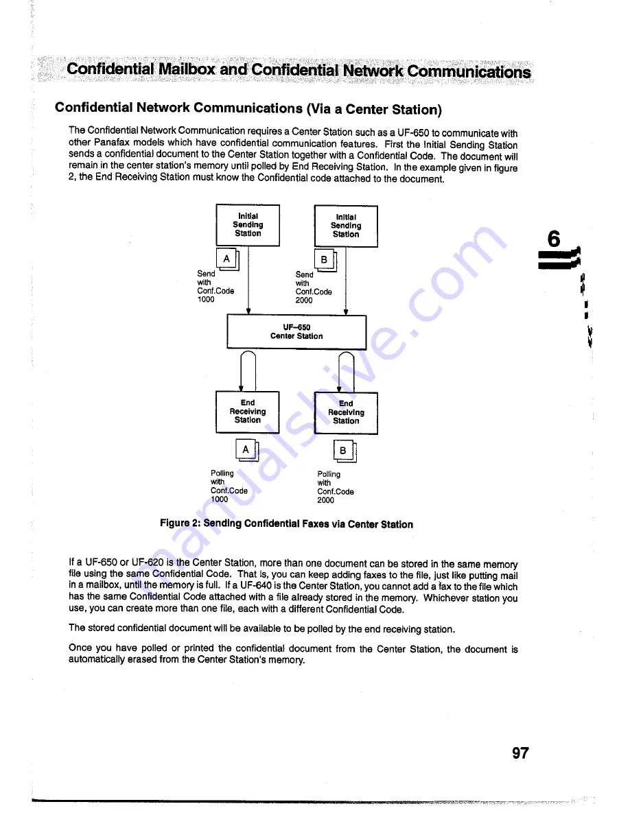 Panasonic Panafax UF-755 User Manual Download Page 99