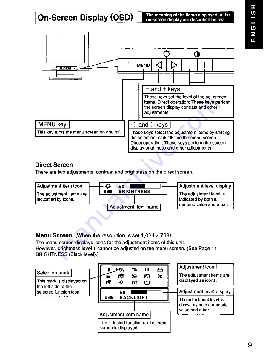 Panasonic PANAFLAT LC-50 User Manual Download Page 10