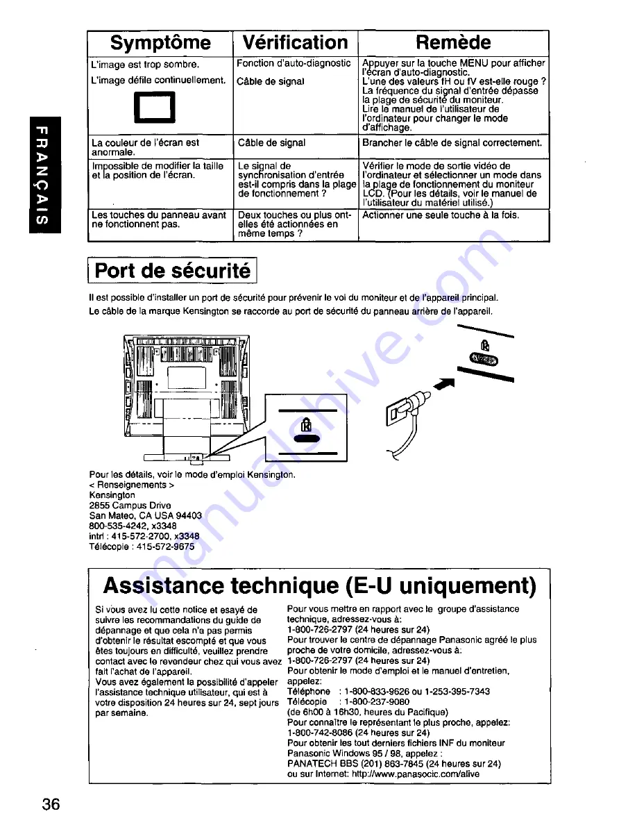 Panasonic PANAFLAT LC-50 Скачать руководство пользователя страница 37