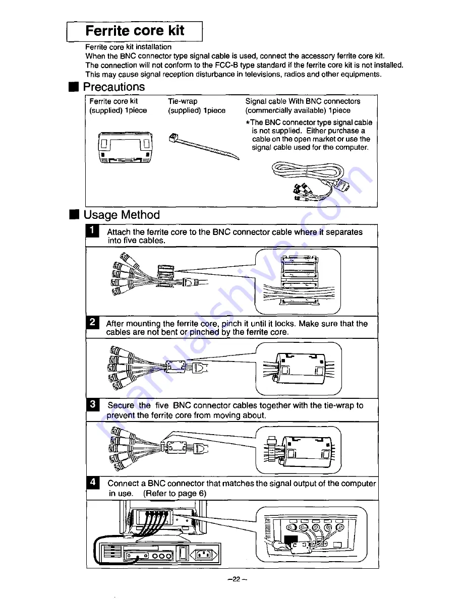 Panasonic PanaFlat PF70 Operating Instructions Manual Download Page 27