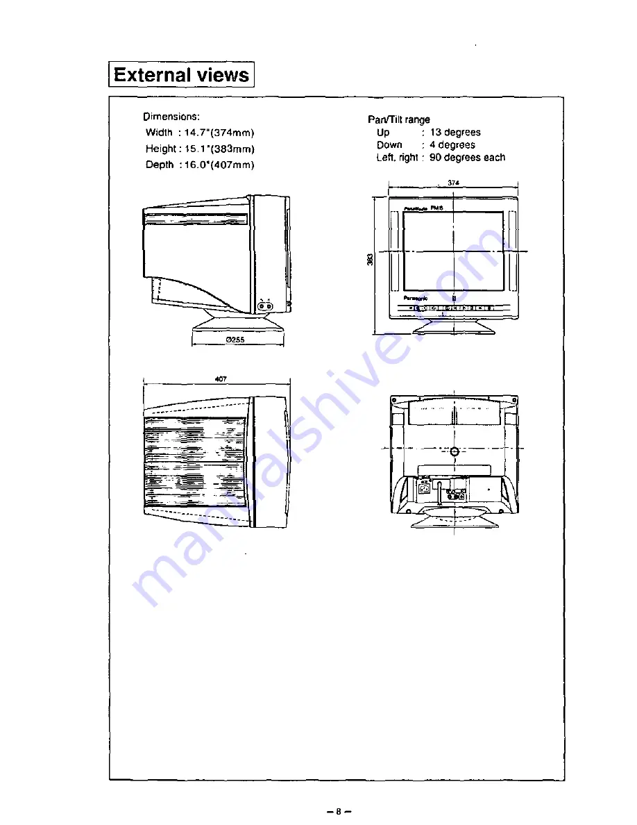 Panasonic PanaMedia PM15 Скачать руководство пользователя страница 10