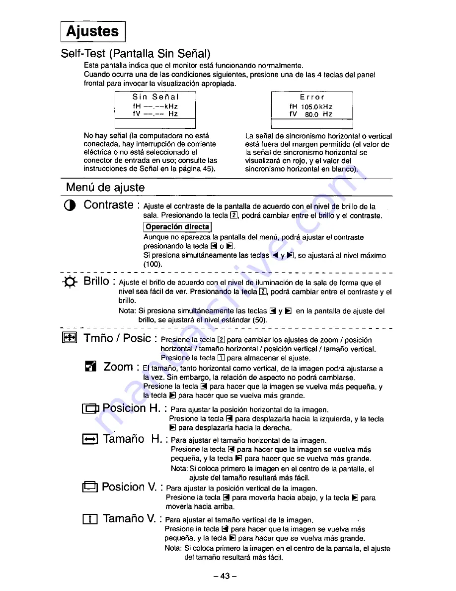 Panasonic PANASYNC PL-70I User Manual Download Page 44