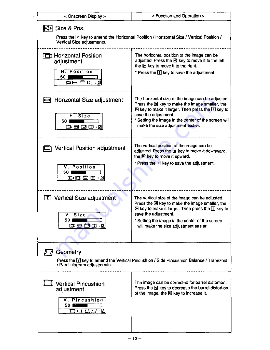 Panasonic PANASYNC S70 User Manual Download Page 15