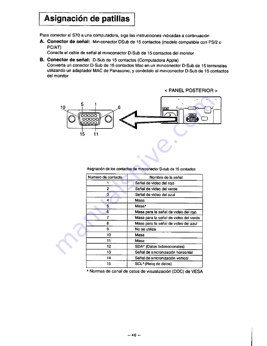 Panasonic PANASYNC S70 Скачать руководство пользователя страница 51