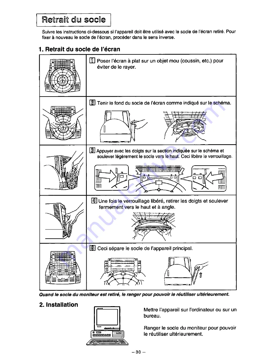 Panasonic PanaSync SL70 User Manual Download Page 35