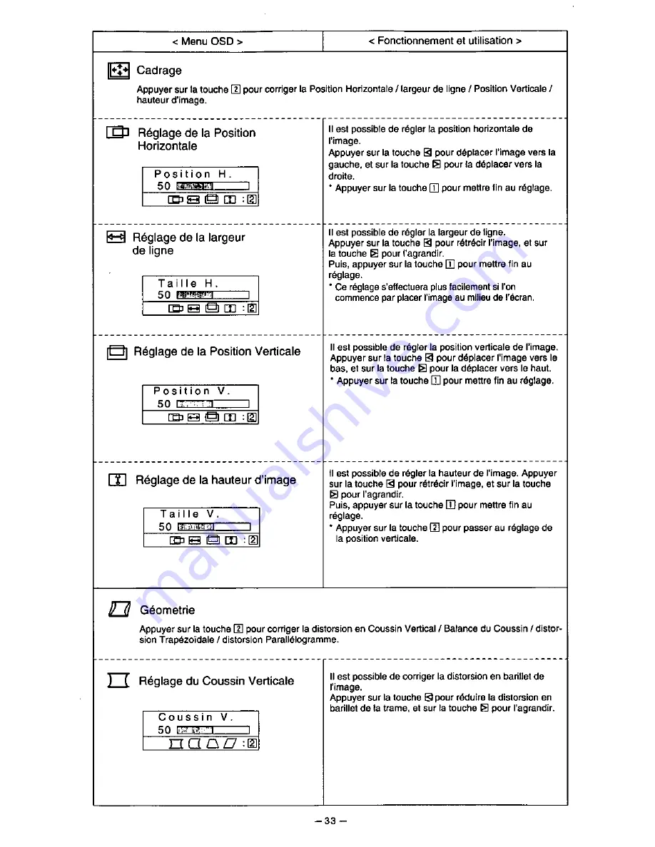 Panasonic PanaSync SL70 Скачать руководство пользователя страница 38