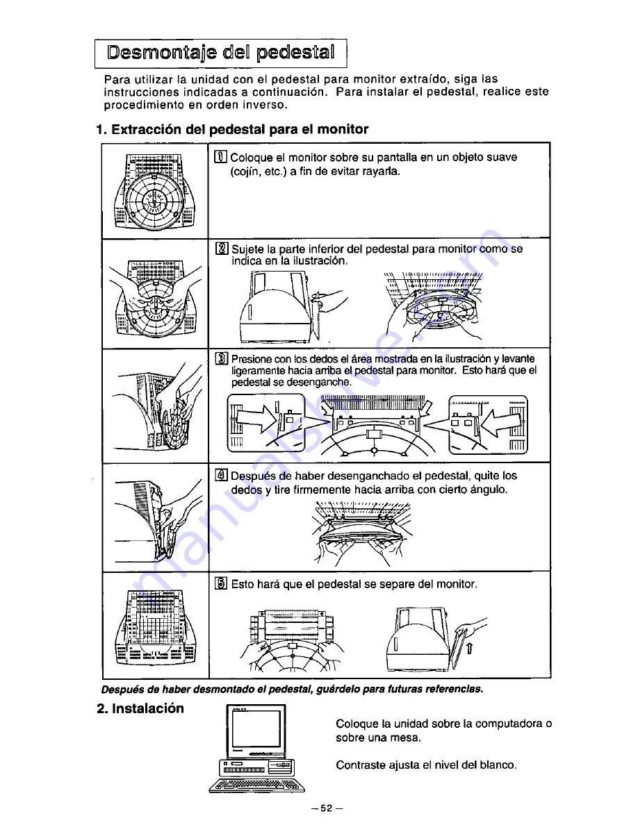 Panasonic PanaSync SL70 User Manual Download Page 57