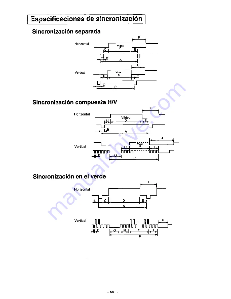 Panasonic PanaSync SL70 User Manual Download Page 64