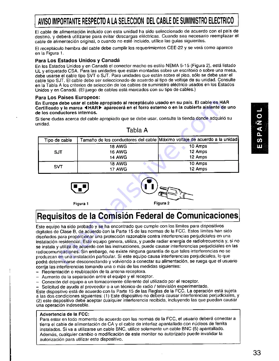 Panasonic PANASYNC SL95 User Manual Download Page 34