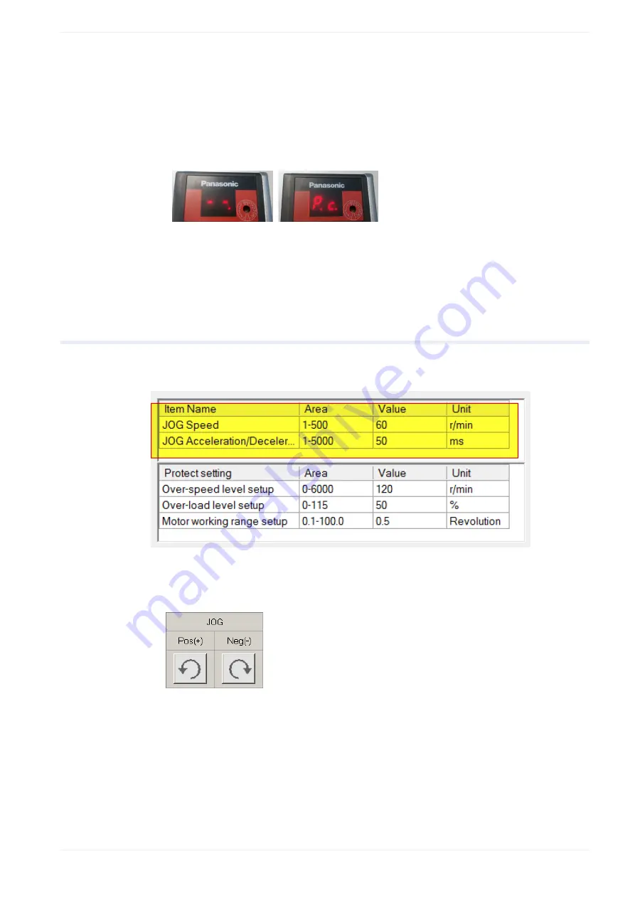 Panasonic PANATERM QS5000 Quick Start Manual Download Page 9