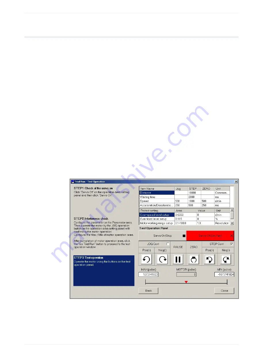 Panasonic PANATERM QS5000 Quick Start Manual Download Page 11