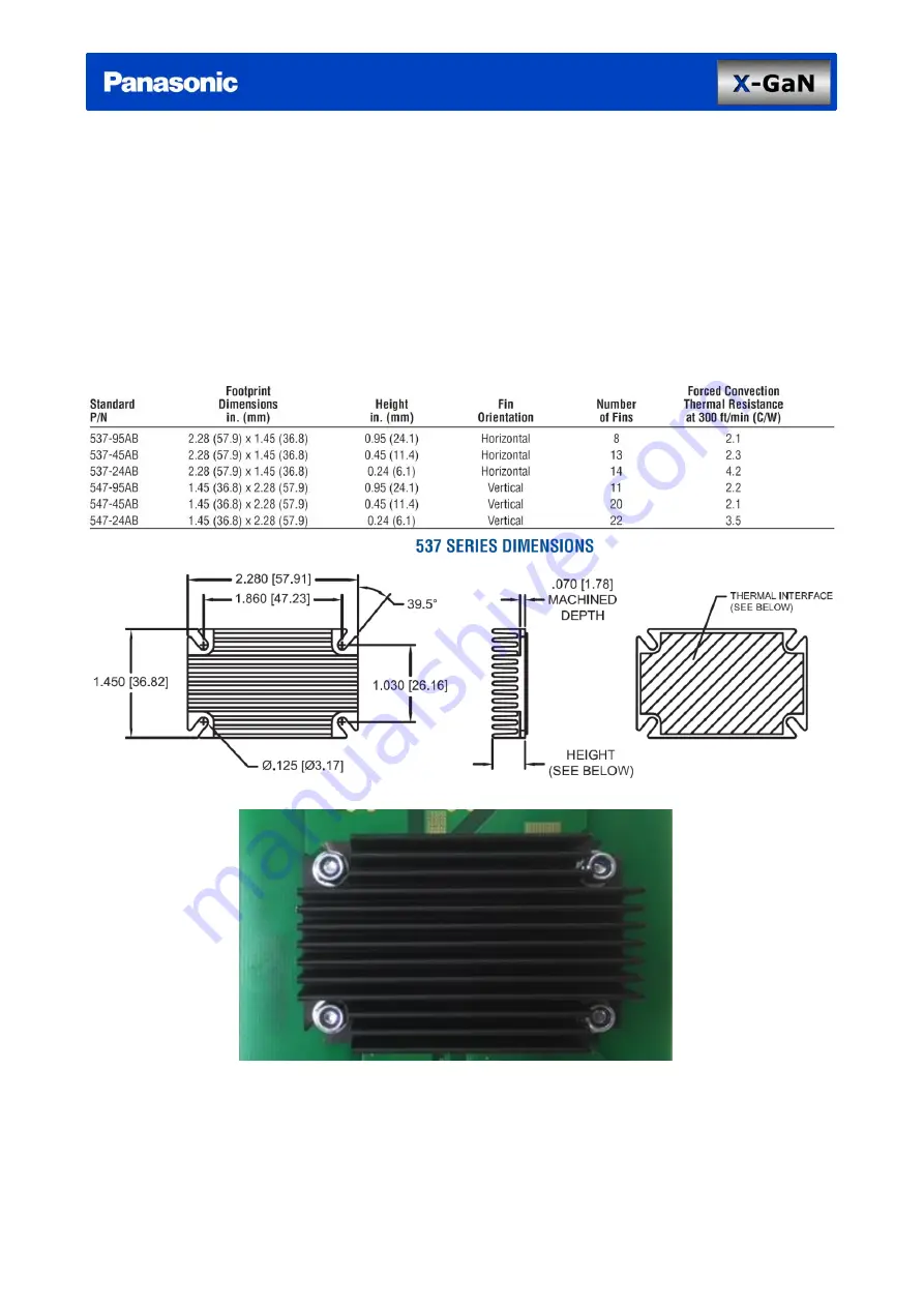 Panasonic PGA26E07BA-SWEVB008 Manual Download Page 26