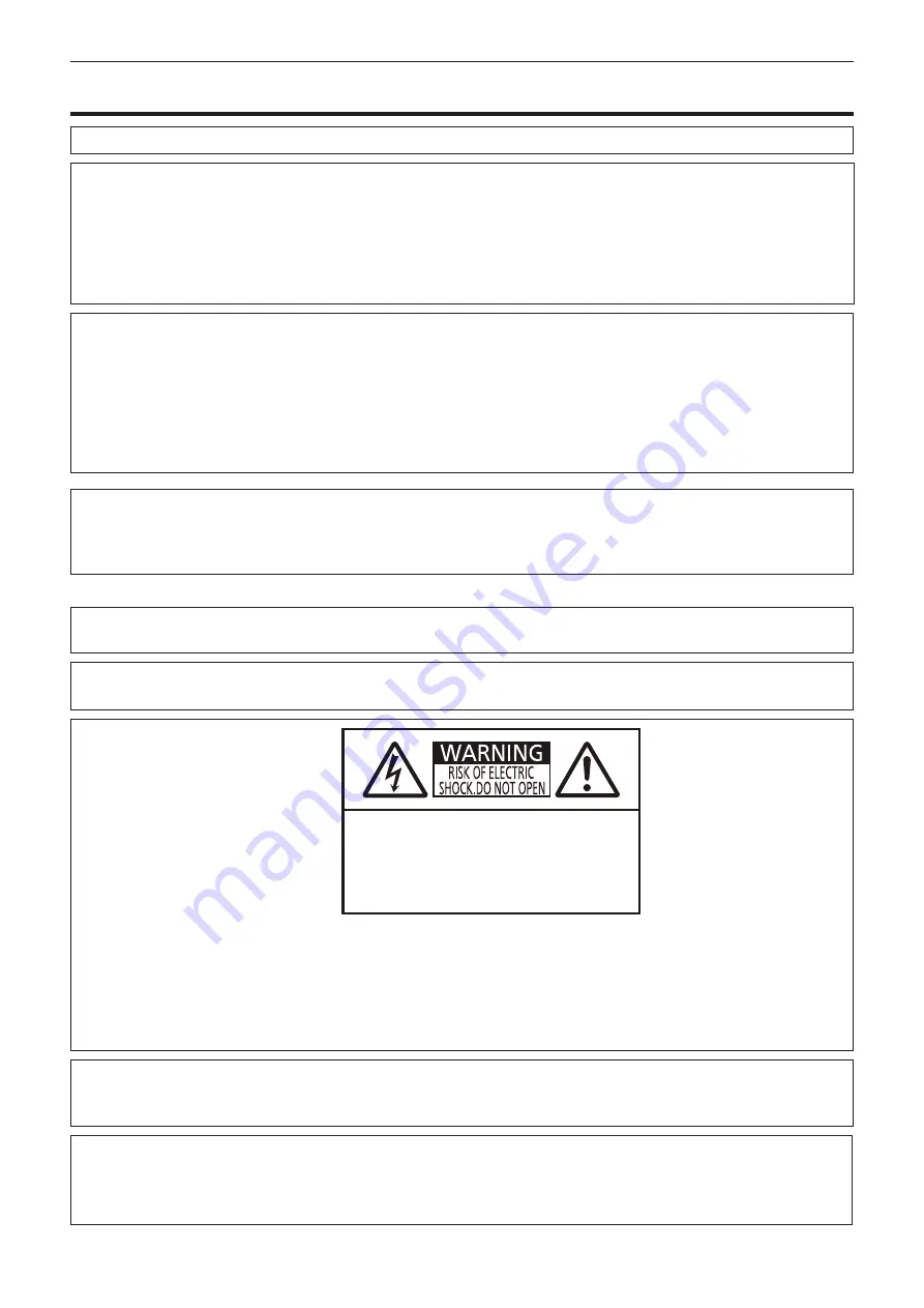 Panasonic PJLink PT-TW341R Operating Instructions Manual Download Page 2