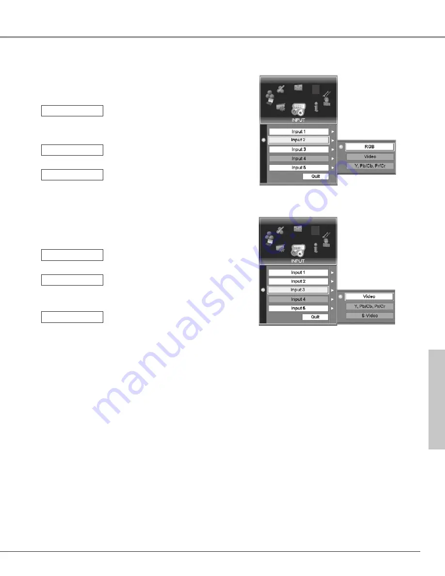 Panasonic PLC-EF60A Owner'S Manual Download Page 37