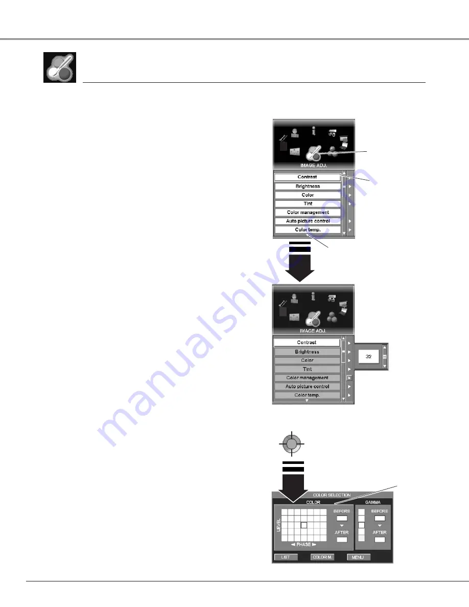 Panasonic PLC-EF60A Скачать руководство пользователя страница 44