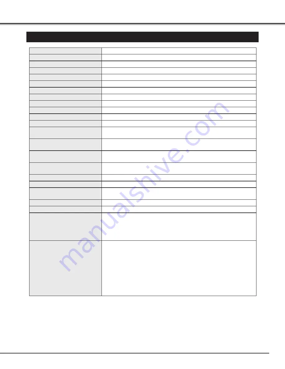 Panasonic PLC-XF31 Owner'S Manual Download Page 49