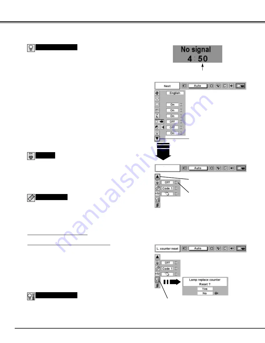 Panasonic PLC-XP40 Owner'S Manual Download Page 36