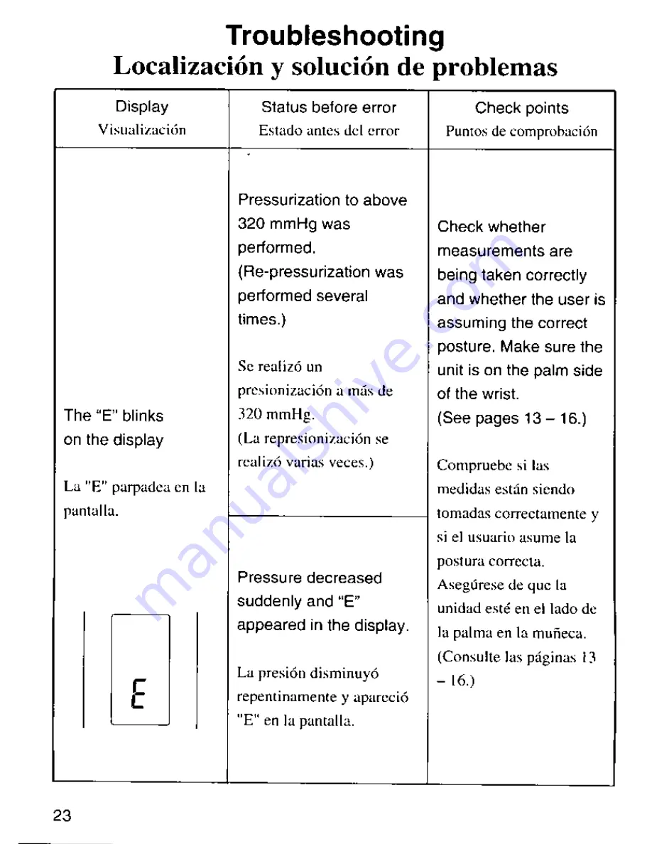 Panasonic Precise Logic EW3012 Operating Instructions Manual Download Page 24