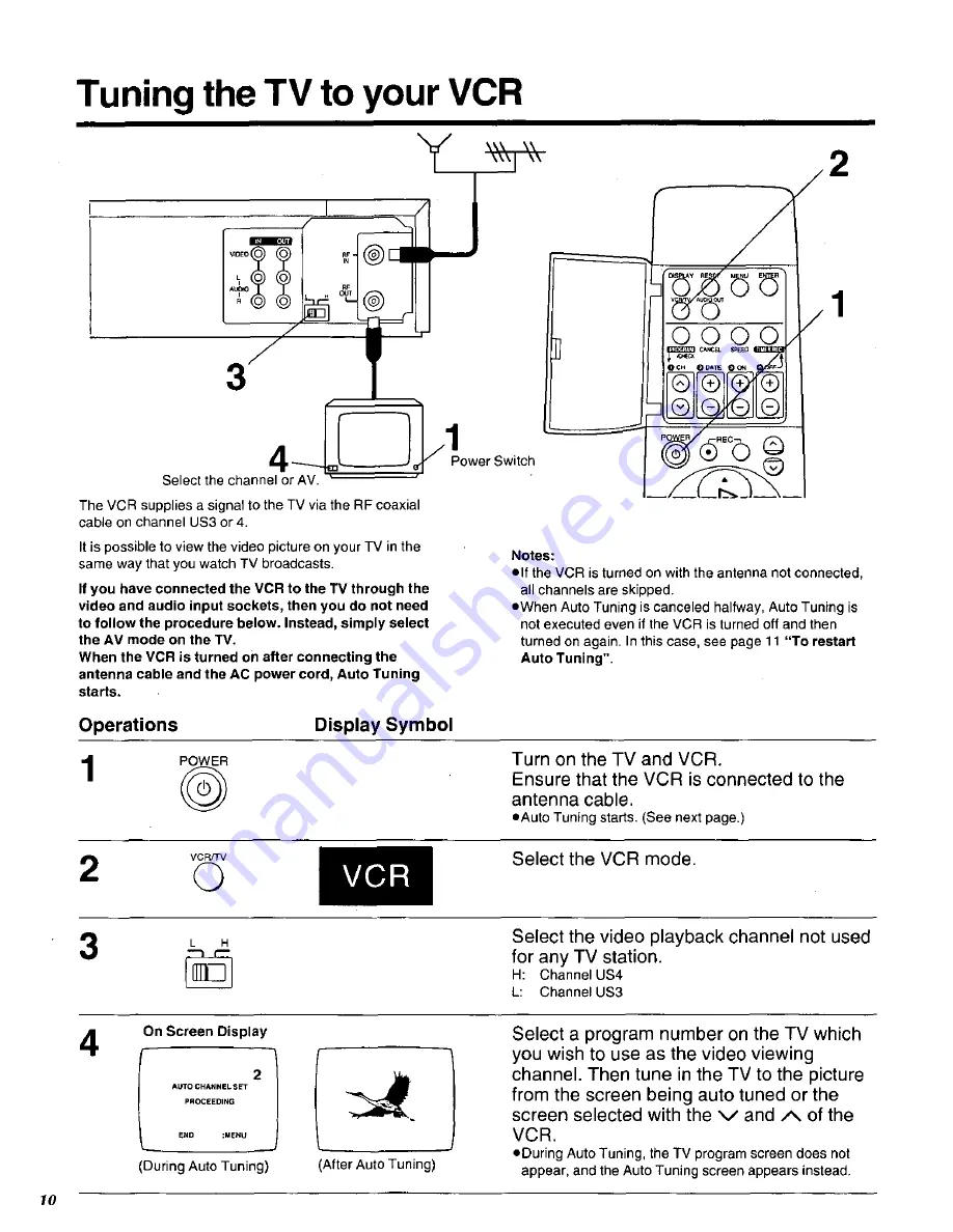 Panasonic ProLine AG-2560 Operating Instructions Manual Download Page 10